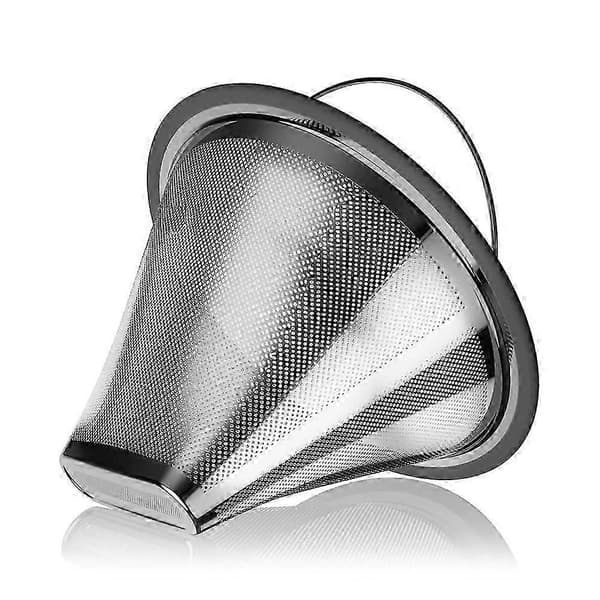 Kaffefilter i rustfrit stål til Moccamaster KBGV og KBT kaffemaskiner Genanvendeligt kaffefilter Dobbelt (PE)