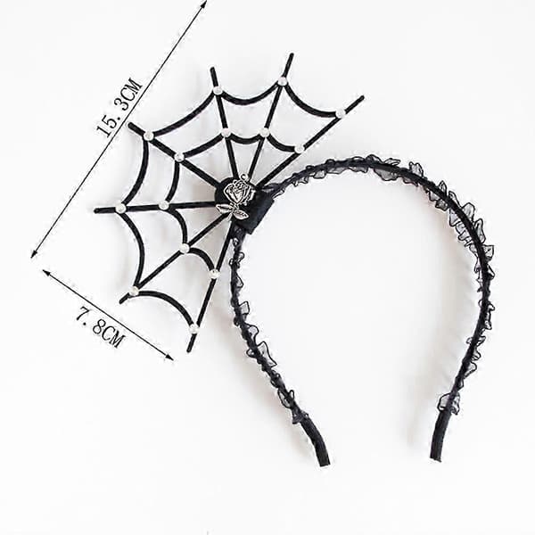 Trendikäs hämähäkinseitti-panta naisille Halloween-asuun (Peng)