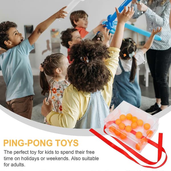 Pingisbolls-rekvisita 2-pack interaktivt spel för vuxna (Peng)
