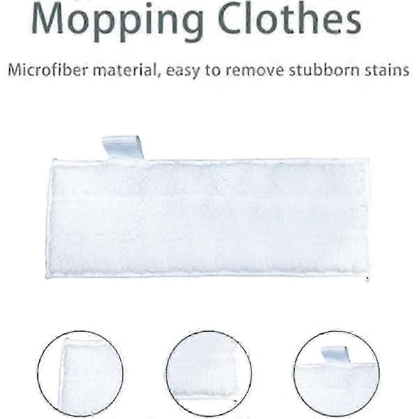 Ersättningsdynor för ångmopp, mikrofiberrengöringsduk för ångtvätt (Peng) 4PCS