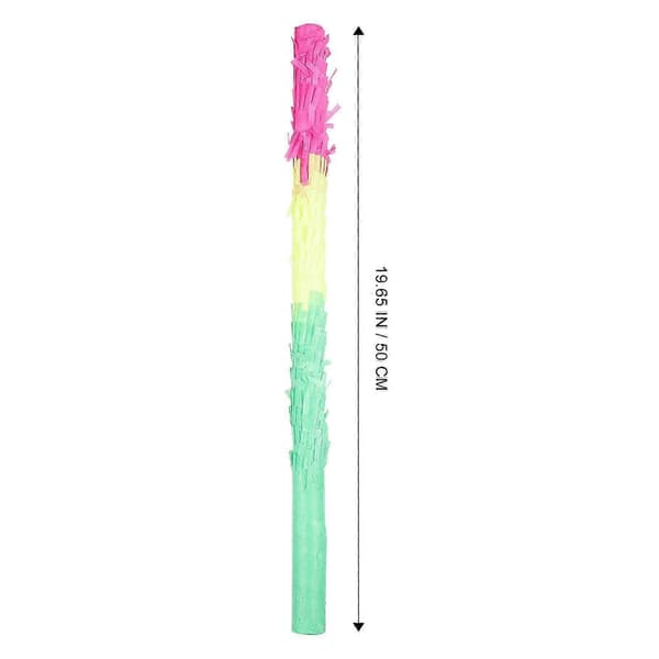 Piñatapinnar papper festtillbehör för barn 2-pack flerfärgad (Peng)
