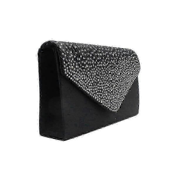 2025 Clutch-väskor för kvinnor aftonväskor handväskor aftonclutch (Peng) Black female