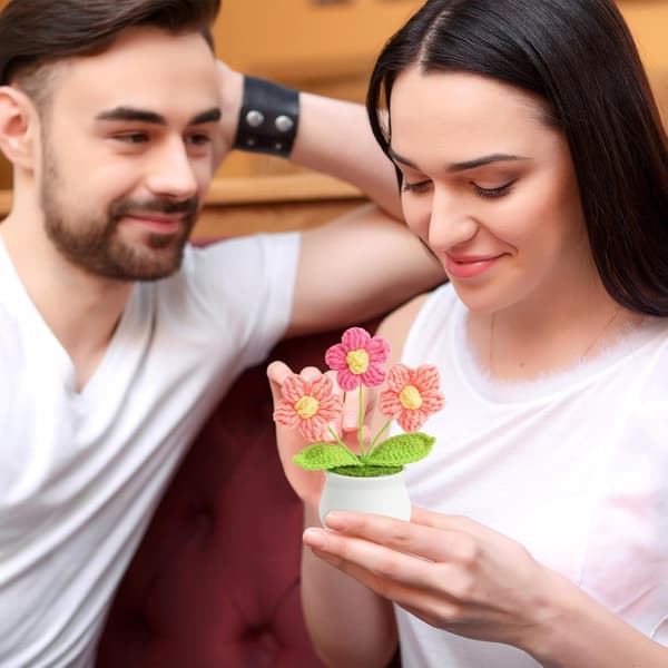 Tyllikoristeet Monikäyttöinen virkattu lanka 10 kappaletta (Pe)