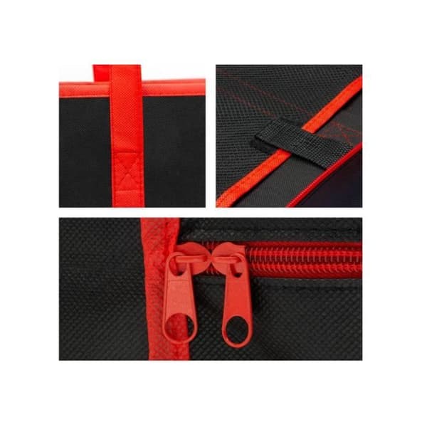 Opbevaringspose - Ikke specificeret - 82 x 31 x 13 cm - Sort - Indvendige lommer - Holdbar (Pe)