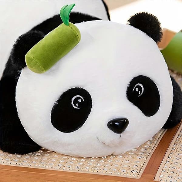 Papa Panda-docka bambu jättepanda mjukisdjur söt tecknad docka Chengdu jättepanda resesouvenir (Peng)