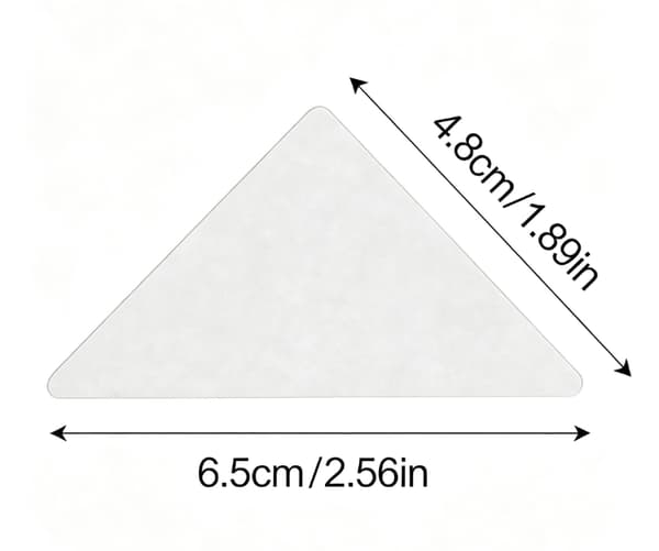 PVC Anti-Deformation Kraveholdere med 30 Stykker Selvklæbende (Pe)