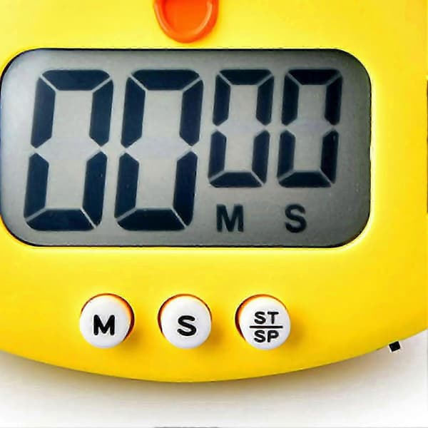 2026 Djurtimer för studenter, magnetisk digital nedräkningstimer på 100 minuter med batteri för köket (Pingvin)