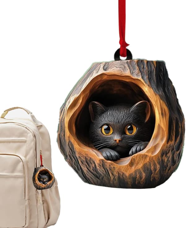 Julepynt i akryl, sæt med 12 (Pe)