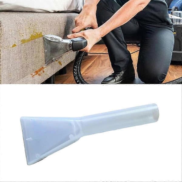 35 mm mattvättmunstycke med adapter, bärbart dammsugarmunstycke, splittersäkert för soffa och matta (Peng) Transparent  Black