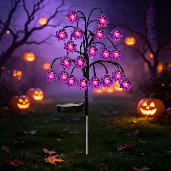 Soldrivna Halloween-dekorationer för utomhusbruk