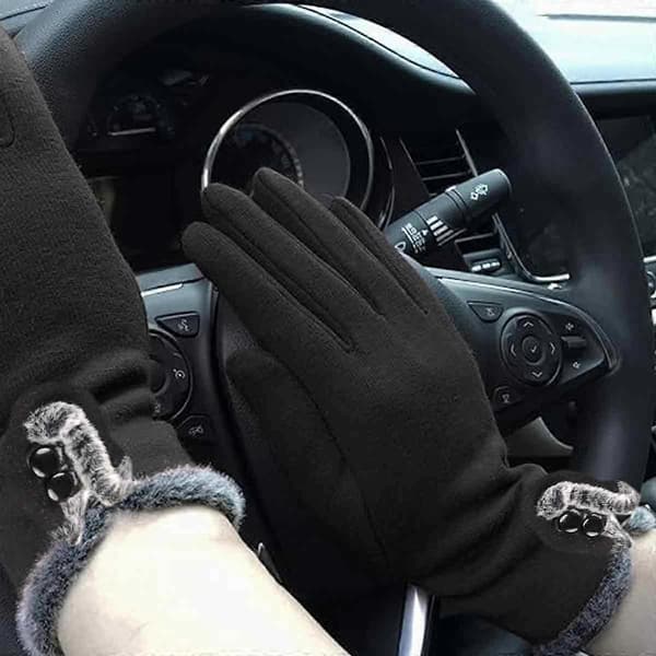 Tuulenpitävät mokkaiset lämpökäsineet (Peng)