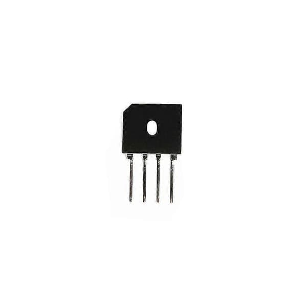 5-pack GBU808 likriktarbrygga platt 8A 800V enfas 4-pin (Peng)
