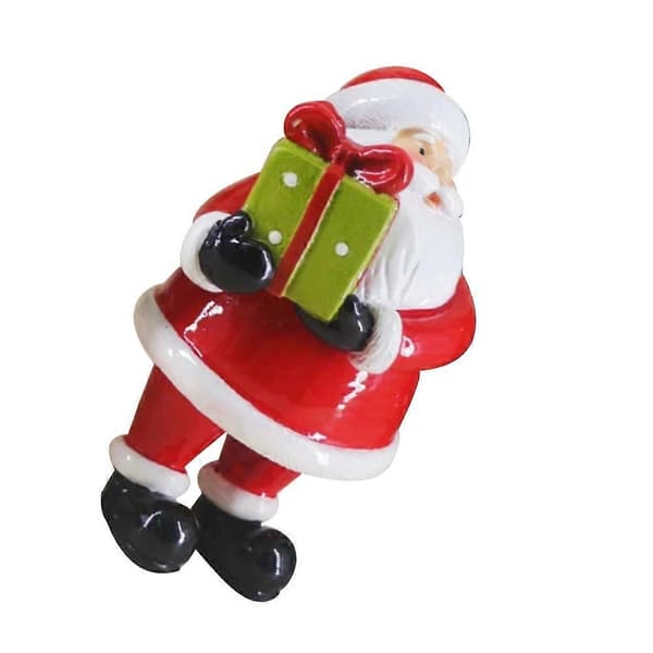 Jultomte-figur i harts för juldekoration (Peng)