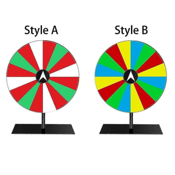 Kompakt lykkehjul i akryl (Peng) Style A