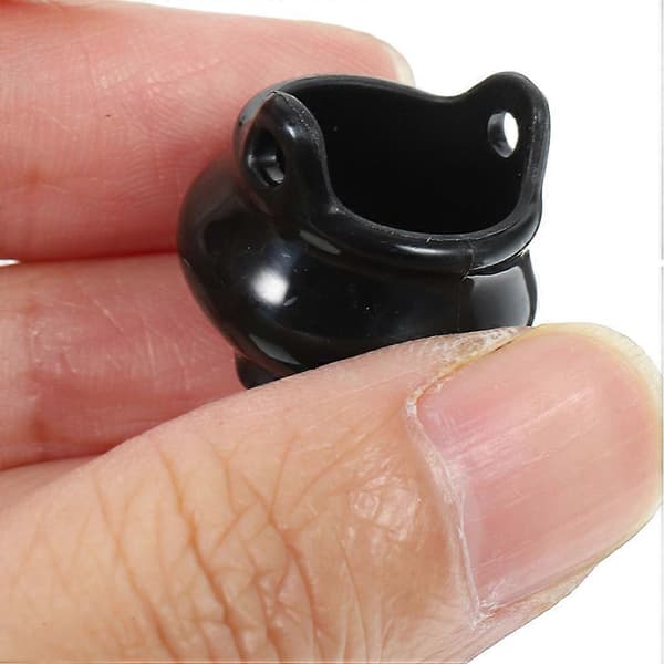 Halloween-minikittel med häxhattar för festbruk 10-pack (Peng)