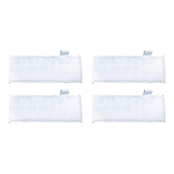 Ersättningsdynor för ångmopp, mikrofiberrengöringsduk för ångtvätt (Peng) 4PCS