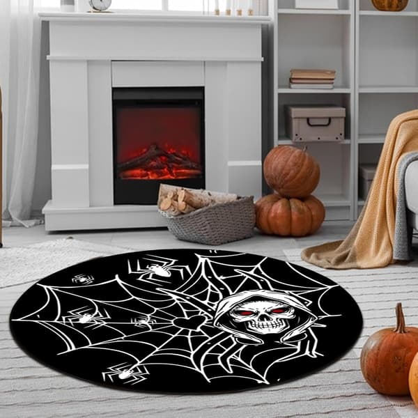 Halloween køkkenmåtte vaskbar genanvendelig dørmåtte (Pe)