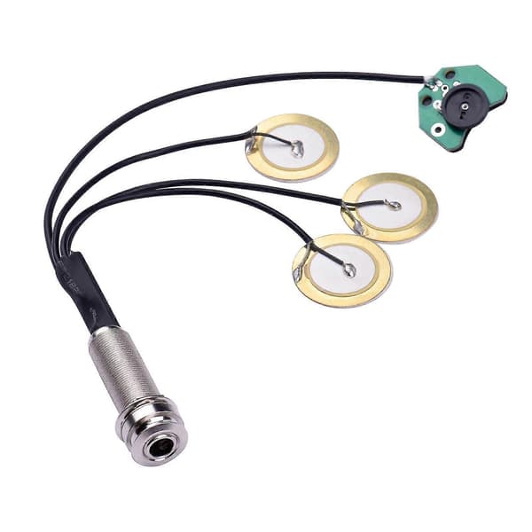 Tumpiano Pickup Pick Up Transducer 6.35mm Utgångsjack (PE)
