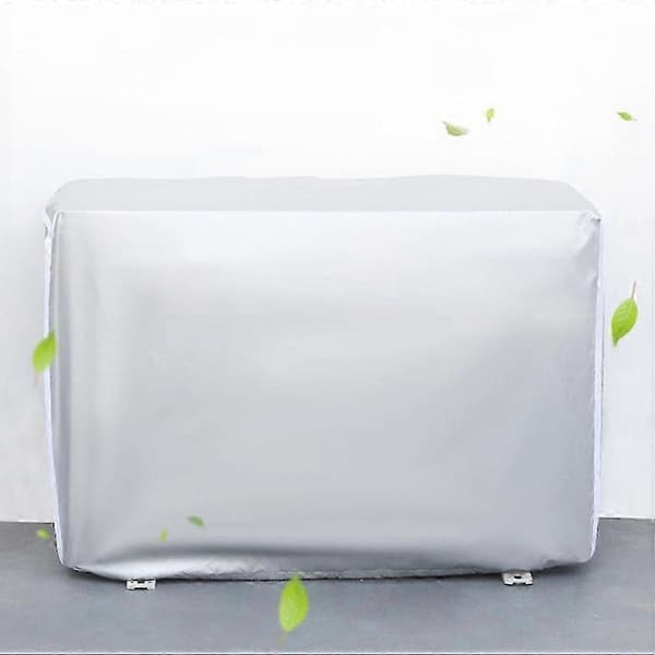 Nyhet 2026 Dacron dammskydd luftkonditioneringsskydd apparatskydd silver dammskydd (Peng) Silver 100X80cm
