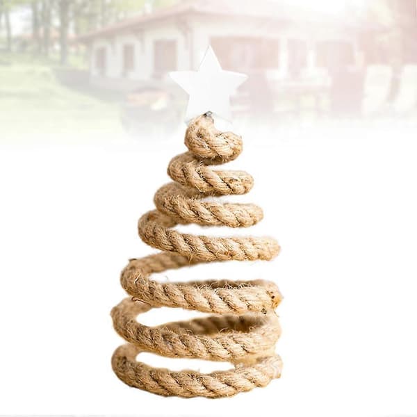 Juldekoration Mini-julgran för dekoration Khaki hamparep (Peng)