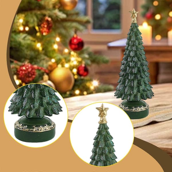 Julgransfigur Julbordsdekoration Inflyttningspresent Jul (Peng) Green