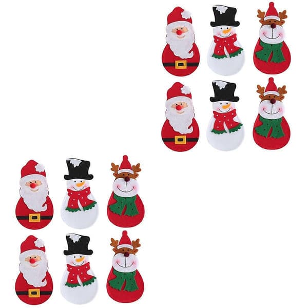 Bestickpåsar för juldekoration 12 st (Peng)