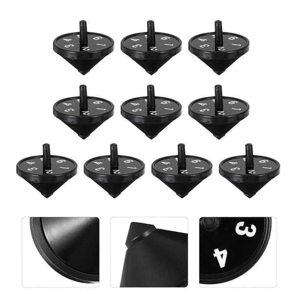 Performance Gyro Magician Top för hemmabruk 10-pack svart plast (Peng)