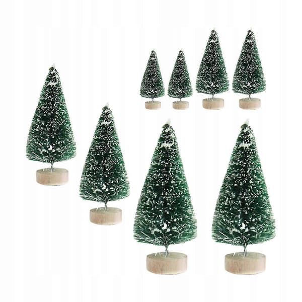 16 miniatyrjuldekorationer för jul (Peng)