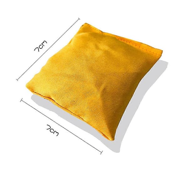 Cirkusbanner sækkekastespil flag til børnefest 3 stk. (Peng)