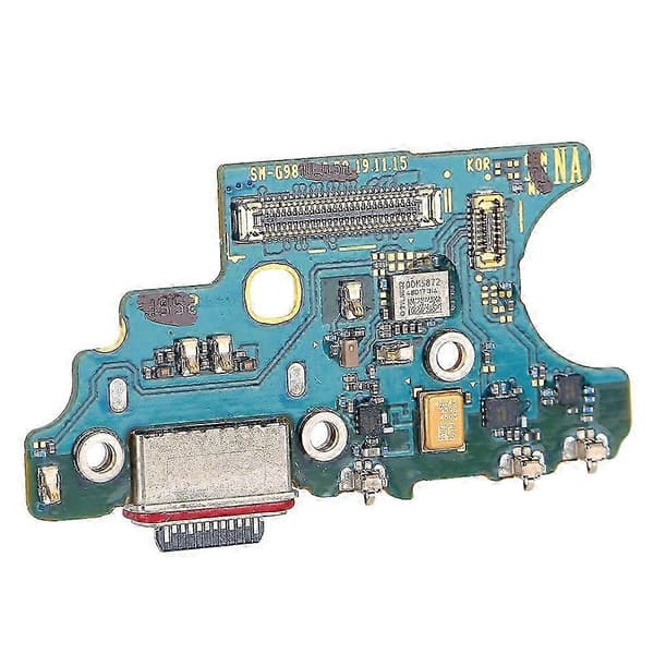 2025 USB-opladningsinterface flexkabel-udskiftning til Samsung S20 5G G981U mobiltelefon (Peng)