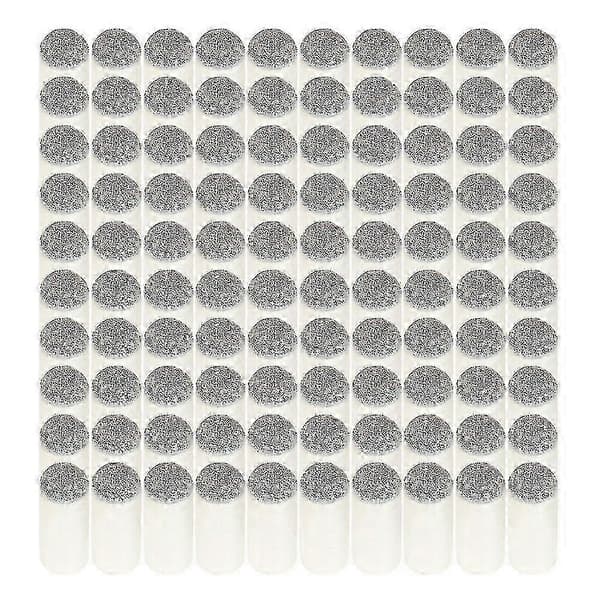 Slip-on biljardspetsar 100 st kompatibla med köhylsor 9mm-13mm (Peng)