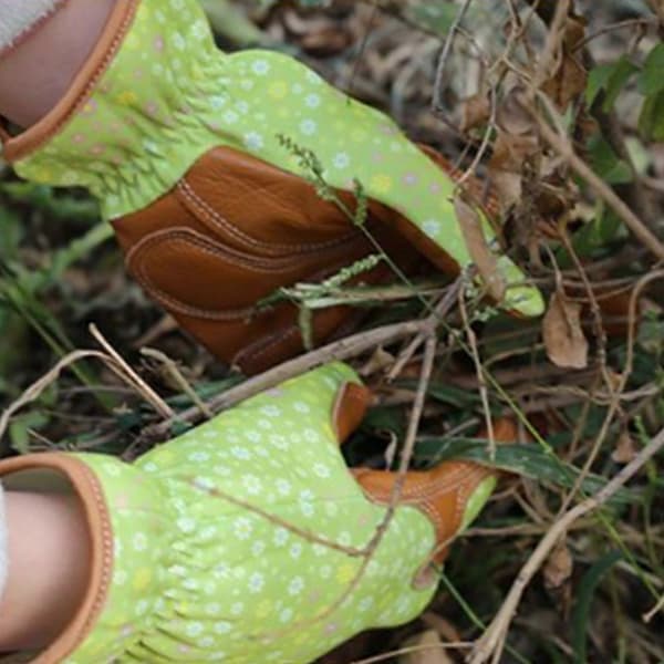 Keystone Thumb joustavat puutarhahanskat (Peng) green