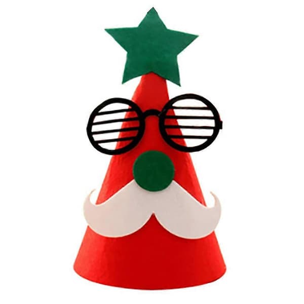 Juldekorationer DIY Julklappar Tyg Dekorativa Prydnader Mössa (Peng)