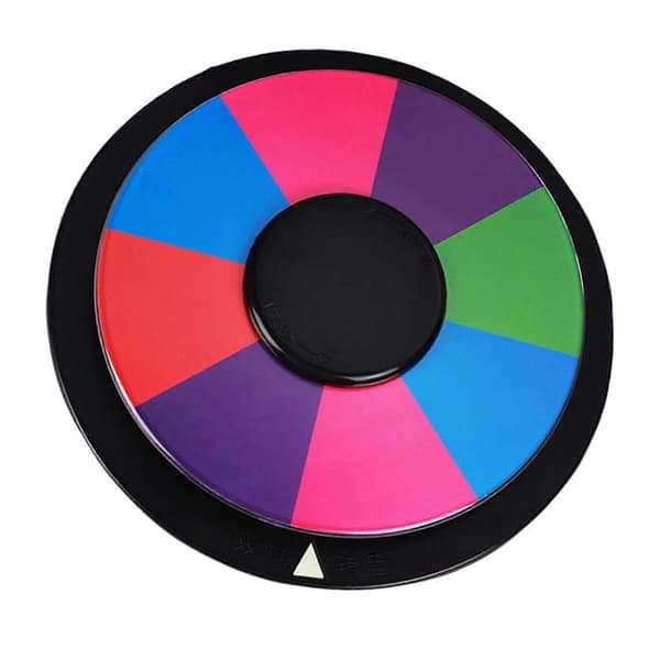 Game Wheels underholdningsrekvisitter festrekvisit spil-drejeskive til karneval (Peng)