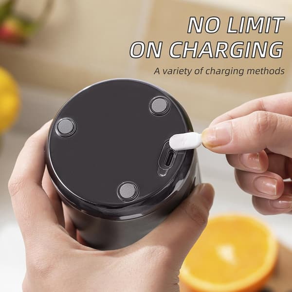Uppladdningsbar USB-mixer med LED-indikator, 500 ml kapacitet (Pe)