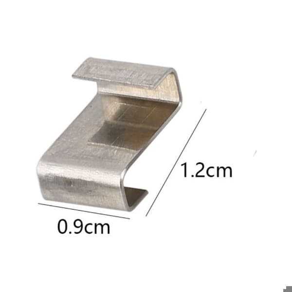 30-pack Z-clips i rostfritt stål för växthus, glasfästklämmor, idealiska för växthusfönster SANPIE (Peng)