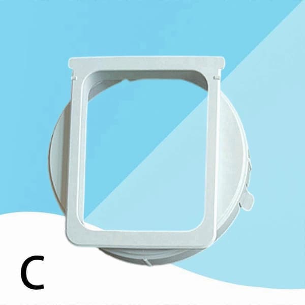 Udstødningsslange til bærbar aircondition AC-ventiladapterstik (Peng) C 3 connector -15cm