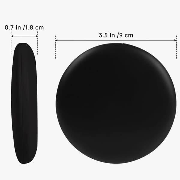 LED Rejse Makeup Spejl - 1 stk, dobbeltsidet 1x/10x, lyst, kompakt, bærbart - Velegnet til rejser, makeup. (Pe)