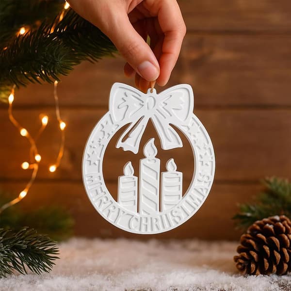 Silikoneforme til julepynt DIY-projekter (Pe)