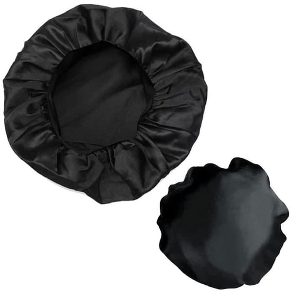 Nattmössa - Satin - Elastisk - Återanvändbar - Bekväm - Hårskydd (Pe)