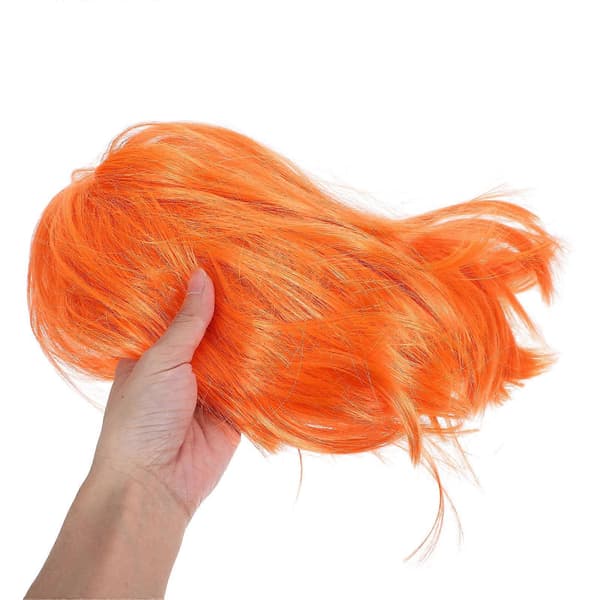 Orange Bob-peruk för kvinnor Cosplay Maskerad (Peng)