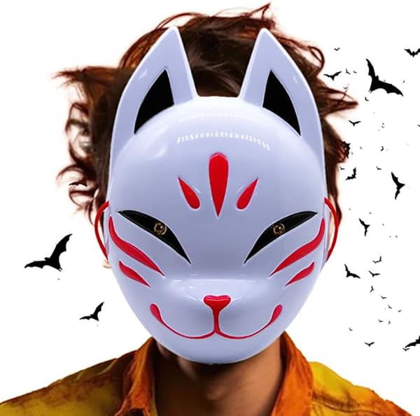 Dyrehovedmaske raffineret og letvægts cosplay-rekvisit (Pe)
