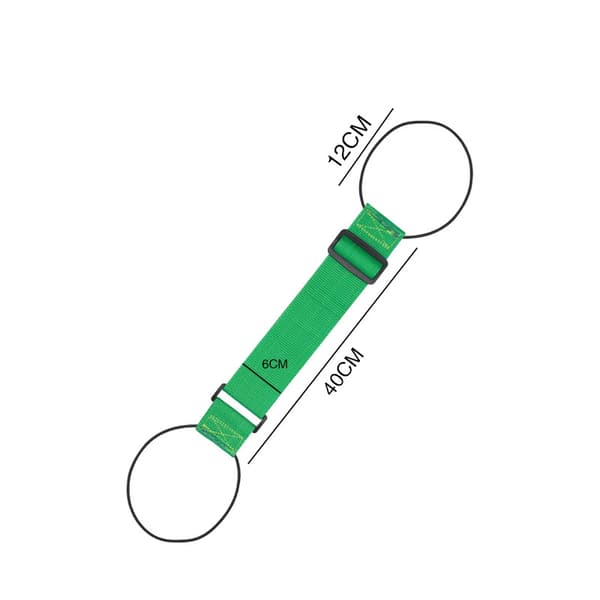 Rejsebagagestropper Bærbare 2-pak (Pe)