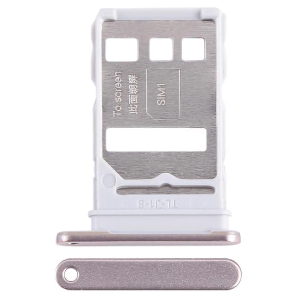 Dual SIM-kortshållare för Honor 70 mobiltelefon reservdel (Peng) Gold