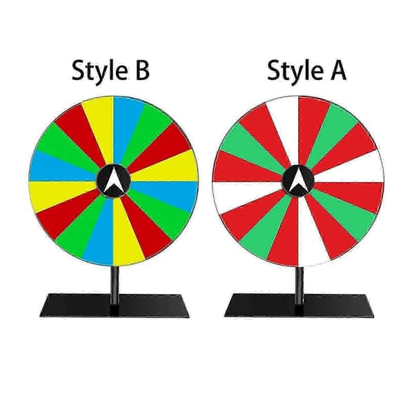 Kompakt lykkehjul i akryl (Peng) Style A