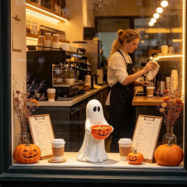 Græskar Bolt Vandtæt Harpiks 12-pak med Halloween Slik Fyldt (Pe)
