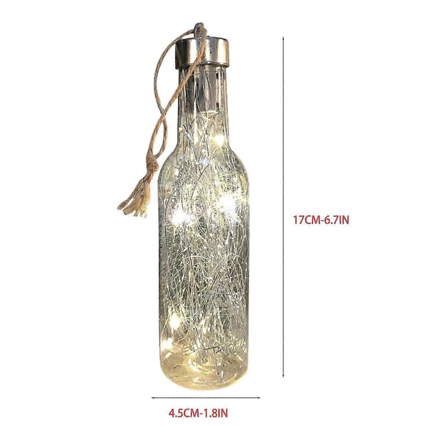 Juldekorationer Lysande Julkulor i Plast Julhängen (Peng)