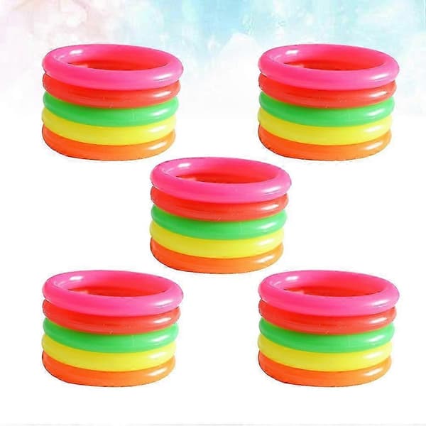 25 stk. kastesæt med ringe (Peng)