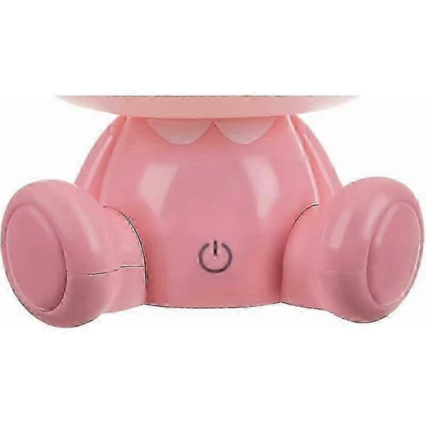 Pink kanin LED-natlampe (Peng) Pink