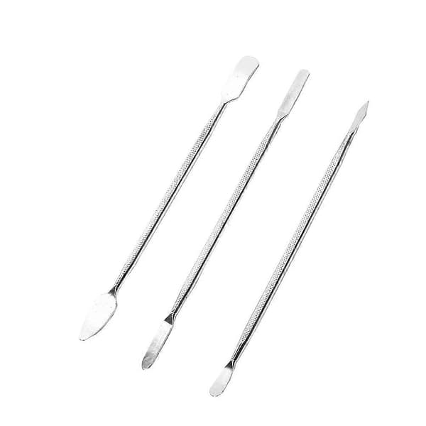 Verktygsset i metall för öppning av mobiltelefon, 3 delar, silver (Peng)